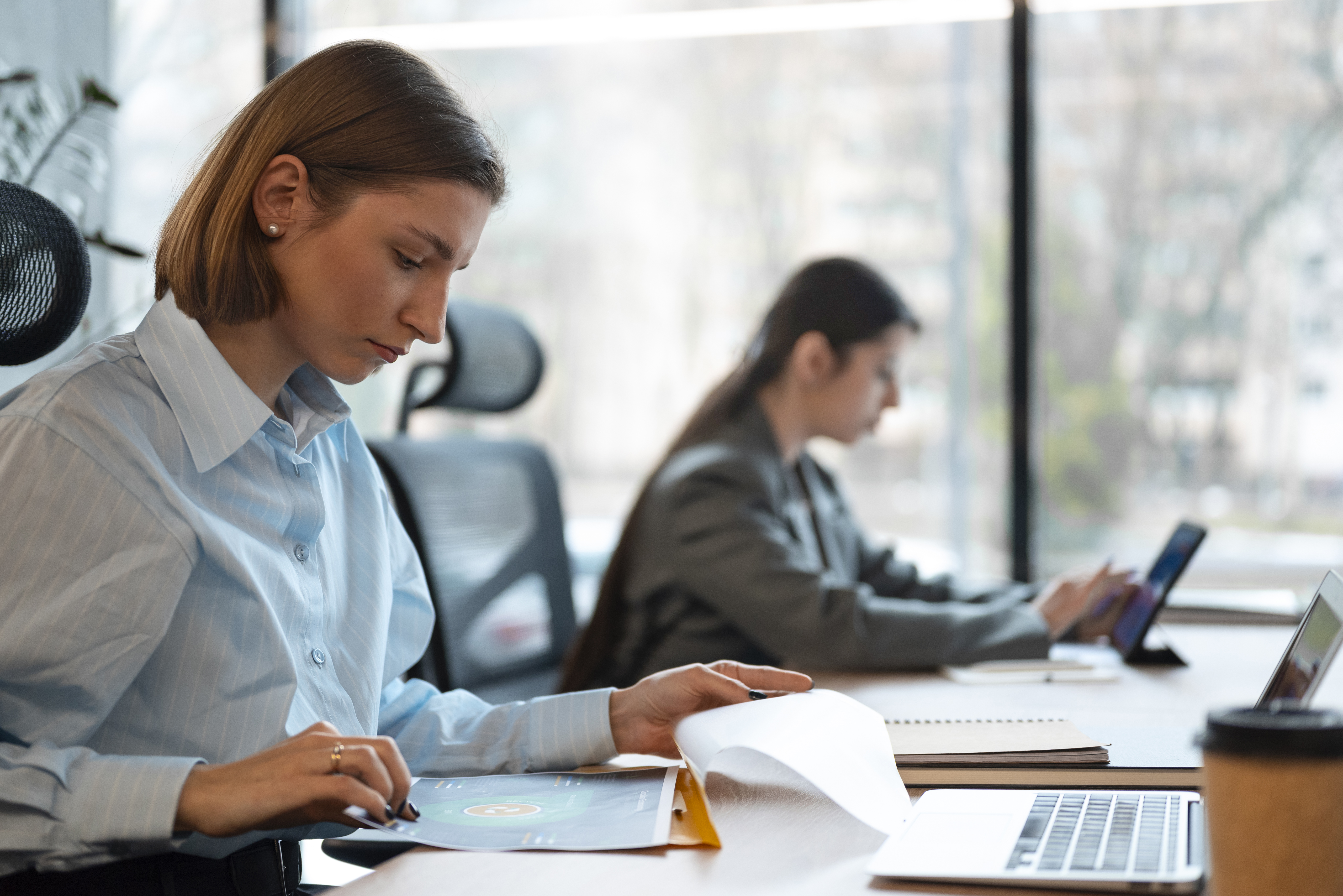 people-office-analyzing-checking